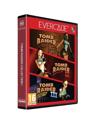 Tomb Raider Collection 1 - Cartouche Evercade n°40 - Retrogaming