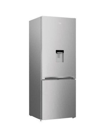 Réfrigérateur pose libre - Combiné - BEKO - BRCNE560K40DSN - Neo Frost - 510L - E - 74,5 x 70 x 192 cm - Gris acier