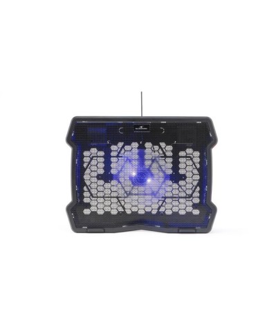 Support PC ventilé - BLUESTORK - COOLER-FIRST - Ventilateur - PC & Mac - Noir