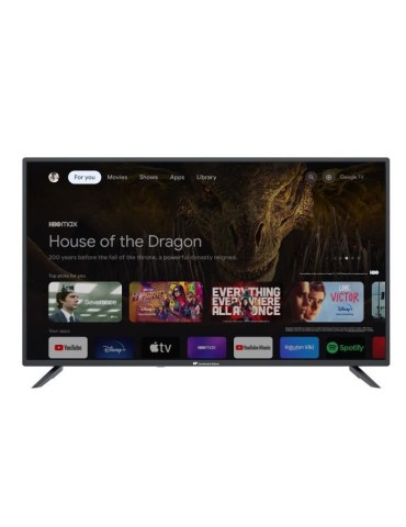 CONTINENTAL EDISON - CELED40SGFHD23B6 - TV LED - Full HD - 40 (102 cm) - Smart Google TV - Wifi Bluetooth - 3xHDMI - 2xUSB