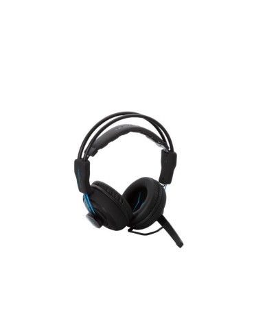 Casque gamer - Filaire - ERAZER - MD 88640 Gaming Headset - PC ou console - Noir / Bleu