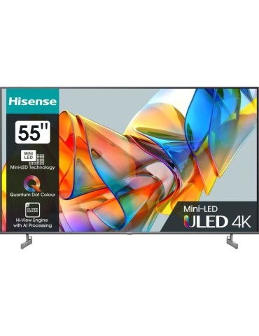 TV LED - HISENSE - 55U6KQ - 55 (139 cm) - 4K UHD - Dolby Vision - Smart TV - 3xHDMI - WiFi