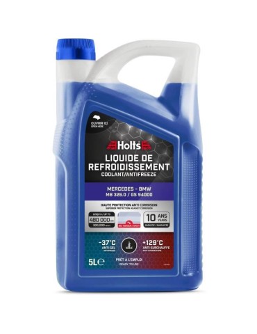 Liquide de Refroidissement - HOLTS - HAFR0008B - Dédié Mercedes - BMW 325.0 / GS94000 5L + Bec