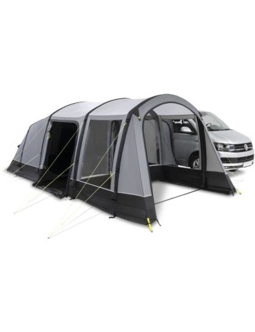 Auvent pour fourgon - KAMPA - Touring Air RH - Grand espace, fenetres larges, ventilations moustiquaires, chambre 4 personnes, m