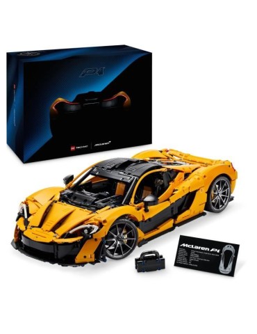 LEGO Technic 42172 McLaren P1 -Kit Maquette Hypercar pour Adultes Passionnés de Véhicules