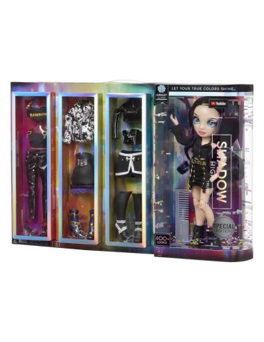 Rainbow High - Shadow High - Ainsley Slater - Poupée mannequin 27cm avec 3 tenues et accessoires - de 6 a 12 ans