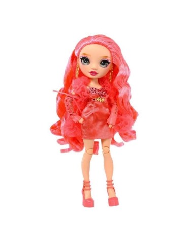 Rainbow High S23 Fashion Doll - Poupée 27 cm Priscilla Perez (Rose) - 1 tenue, 1 paire de chaussures et des accessoires