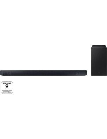 SAMSUNG HW-Q60C - Barre de son 3.1ch - Dolby Atmos DTS:X - Bluetooth - Caisson de basse sans fil - Son immersif