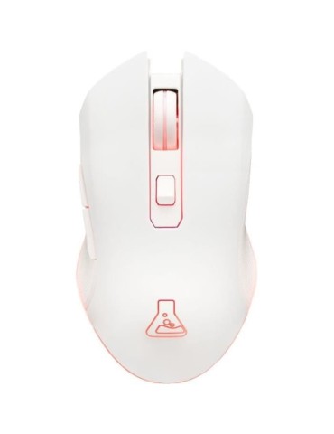 Souris Gamer Sans fil - THE G-LAB - KULT HELIUM - RGB - 6400 DPI - 6 Boutons - Blanc