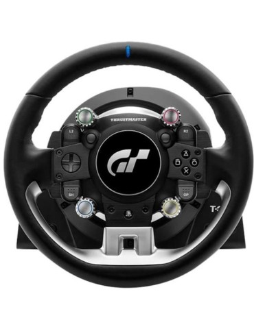 Thrustmaster T-GT II, volant sous licence officielle PlayStation 5 et Gran Turismo, avec un pédalier 3 pédales (compatible PS4