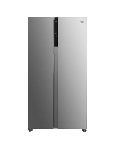 Réfrigérateur Side by Side - BEKO - GNO5323XPN - Froid ventilé - Classe D - 532 L - 177 x 91 x 67 cm - Inox