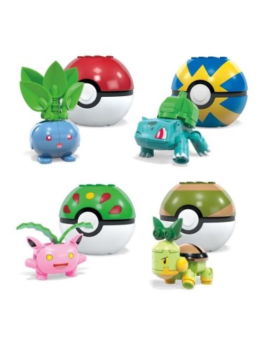 MEGA Pokémon-Dresseur de Pokémon type Plante-coffret de construction HWR77