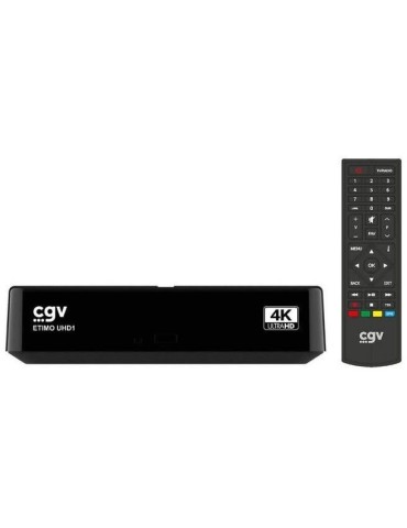 Récepteur-enregistreur TNT - CGV - ETIMO UHD1 - Ultra Haute Définition 4k - Dolby AC4 et HDR10 - Contrôle parental