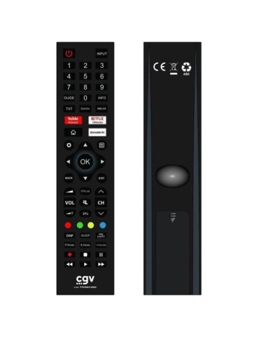 Télécommande de remplacement - CGV - FIDELIO Hisense - Pour téléviseurs Hisense - Sans programmation - Prete a l'emploi