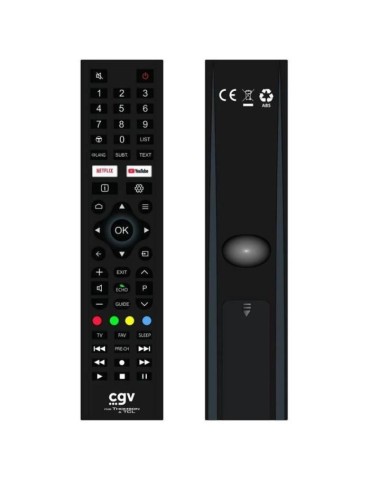 Télécommande de remplacement - CGV - FIDELIO TCL & Thomson - Pour téléviseurs TCL et Thomson - Sans programmation