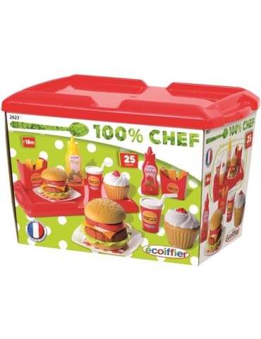 ECOIFFIER CHEF Set Hamburger