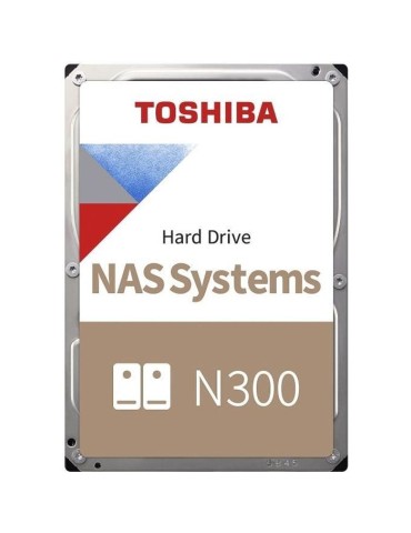 Disque Dur Interne - TOSHIBA - NAS N300 - 4To - 7200 tr/min - 3,5 (HDWG440EZSTA)