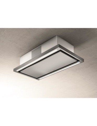 Hotte de plafond ELICA Cloud seven IX / F / 90 PRF0141953 - L 90 cm - Inox - Recyclage - 760 m³ air / h max - 3 vitesses