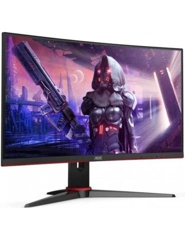 Ecran PC Gamer incurvé - AOC C24G2AE/BK - 23,6 FHD - Dalle VA - 1ms - 165Hz - HDMI / VGA / DisplayPort - FreeSync Premium